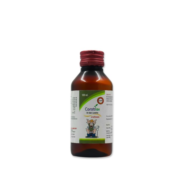 Promotional image for Burnett's Constilax, a homoeopathic remedy for constipation relief. Experience fast and gentle relief from acute and chronic constipation, improved appetite, and relief from indigestion issues. Say goodbye to side effects with Consti