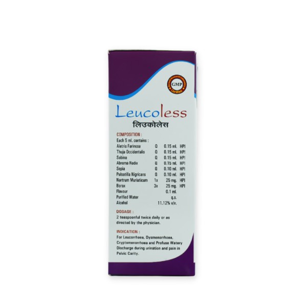 treatment leucorrhoea; Leucoless