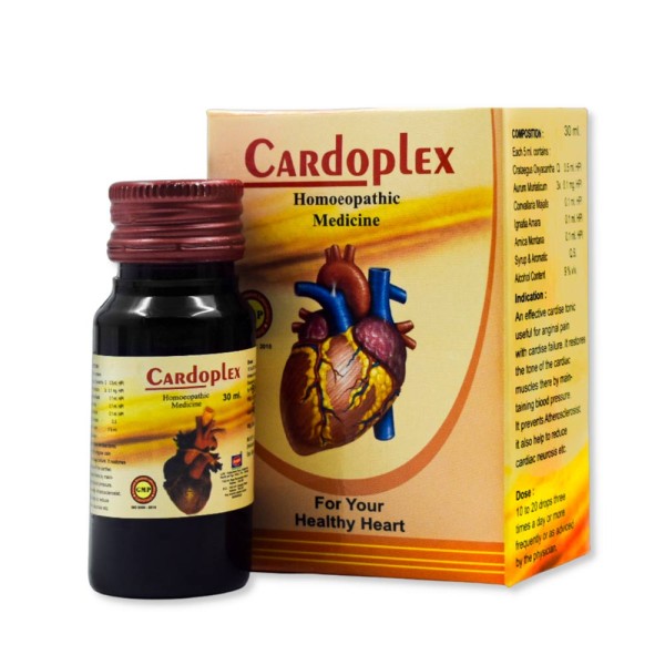 Homeopathy medicine for heart, Burnett's Cardoplex