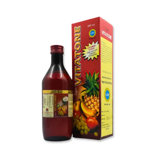 Image of Super Vitatone Ginseng Tonic - a transformation from feeling fatigued to feeling revitalized and energised