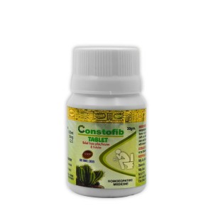 A  bottle of Constofib Tablets is an effective and natural treatment for constipation and piles.